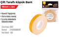 Çift Taraflı Köpük Bant 19mm x 5m