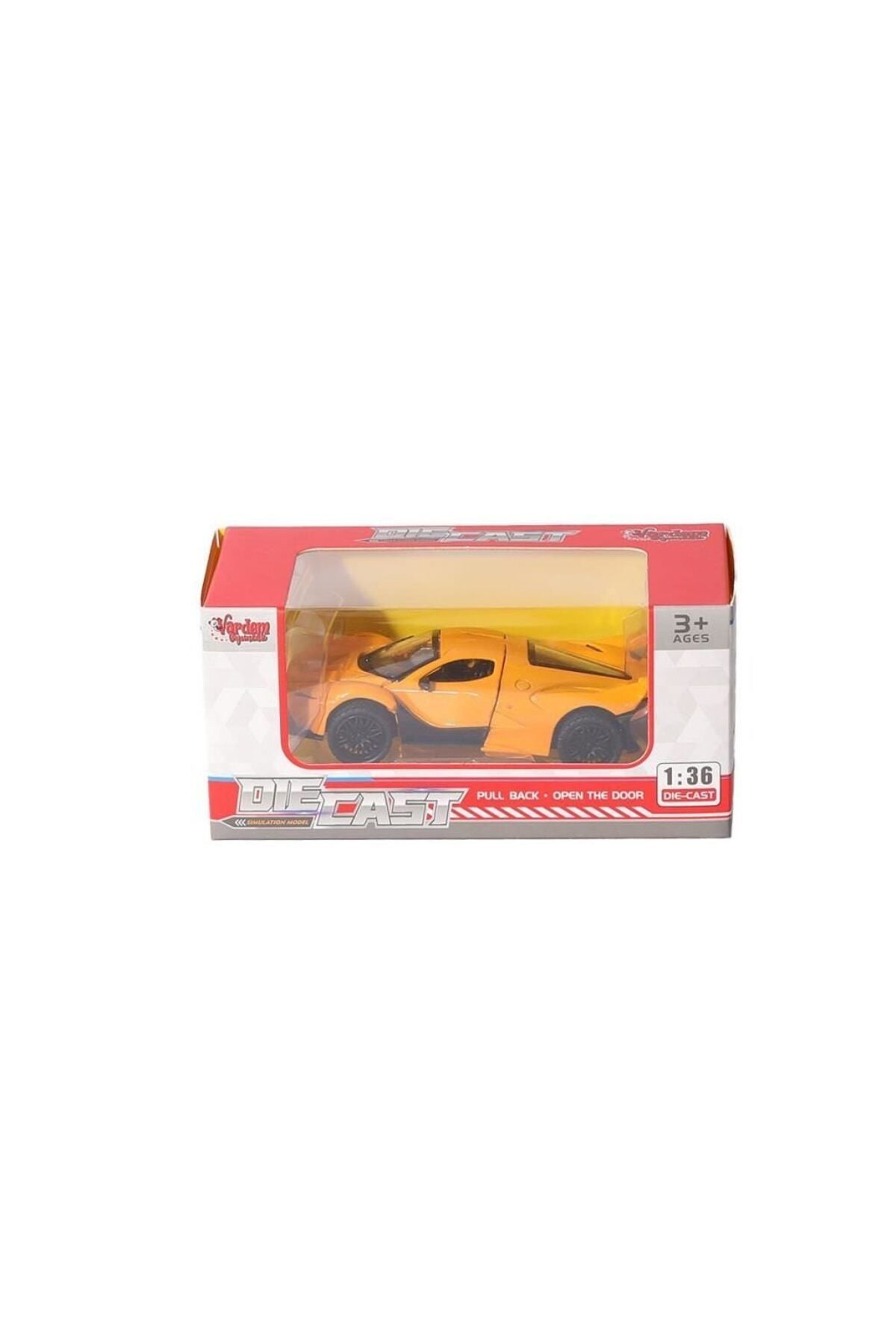 CLZ193 SR-2210-11-12-13 Çek Bırak Spor Araba 1:36 -Vardem