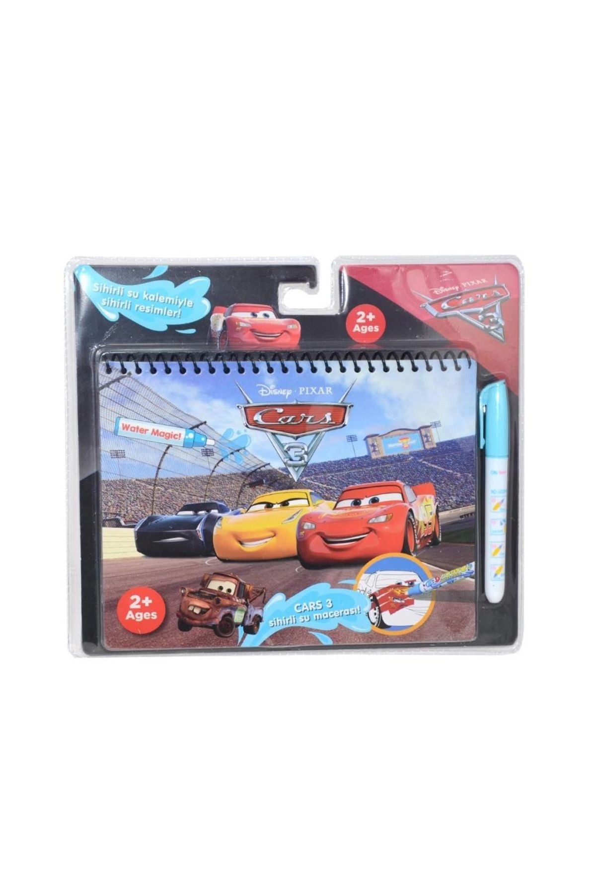 Çocuk Bk004 Gepettoys, Cars Sihirli Boyama Kitabı