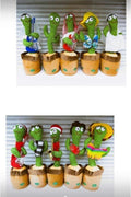 Dans Eden Konuşan Sarjlı Peluş Kaktüs