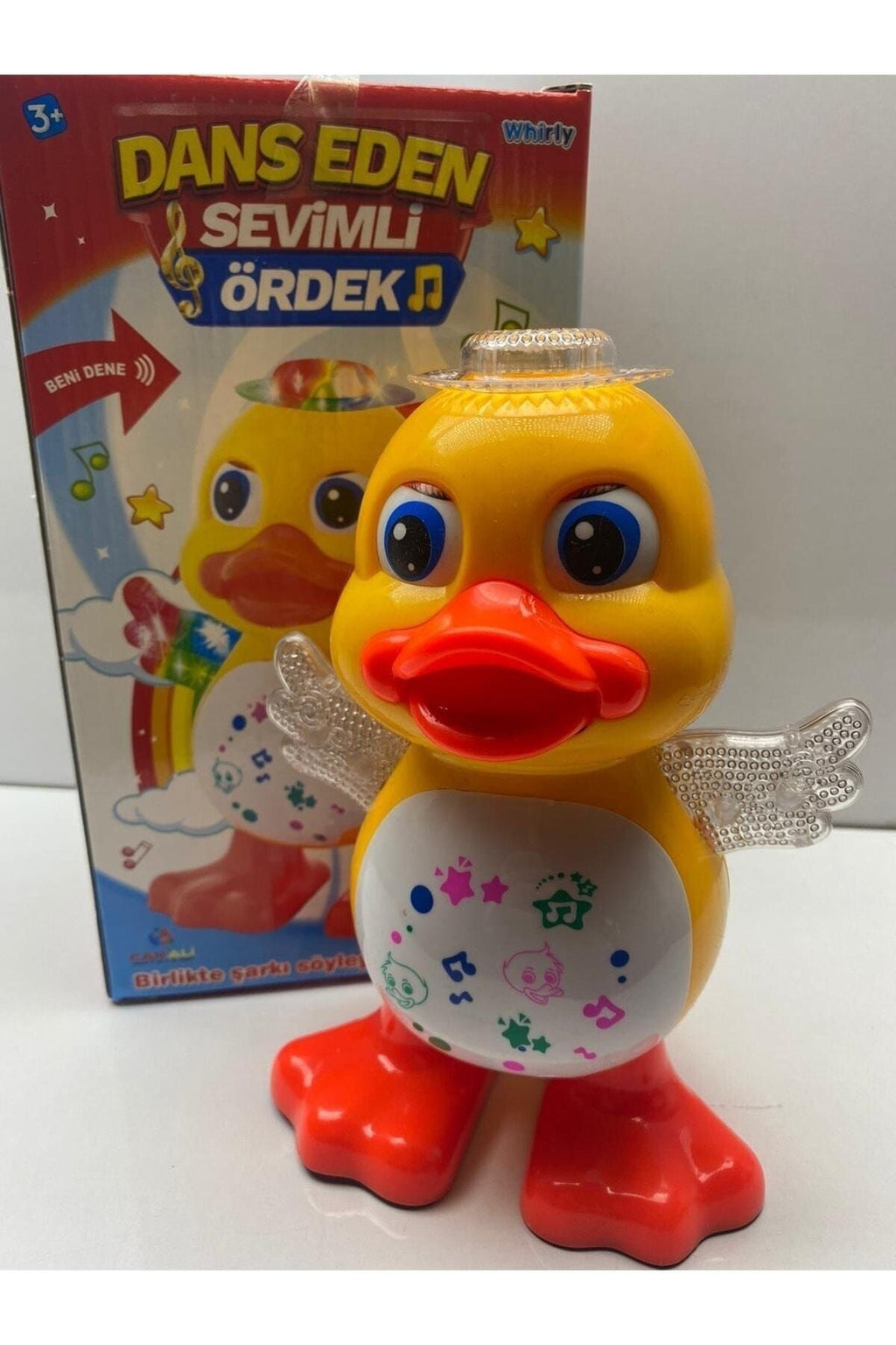 Dans Eden Ördek Pilli Işıklı Sesli Sevimli Ördek