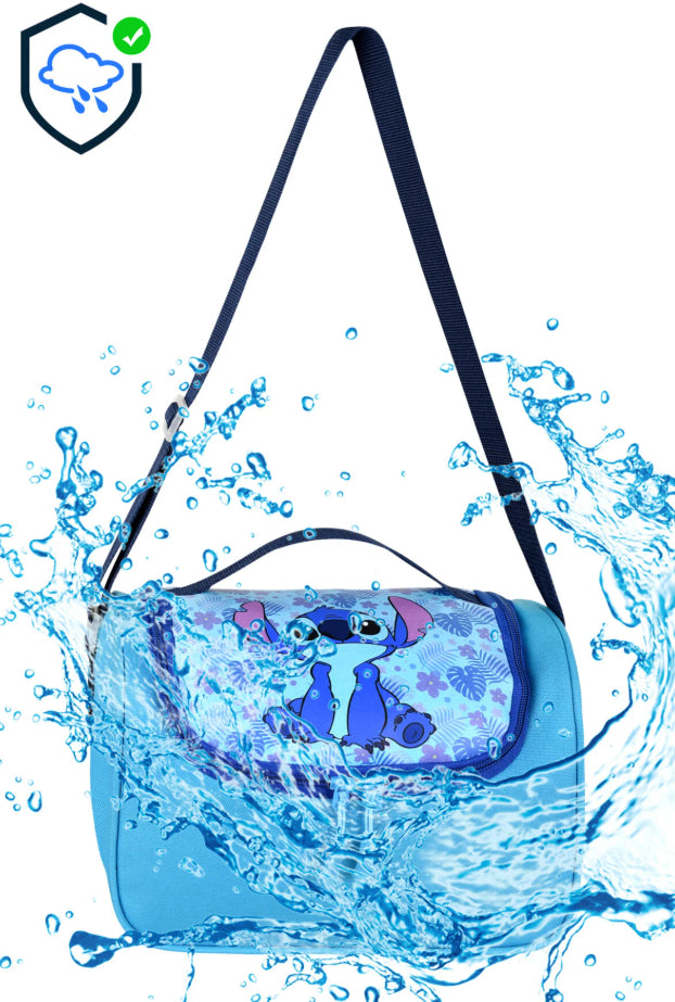 Deri Baskılı Stitch Termal Beslenme Çantası