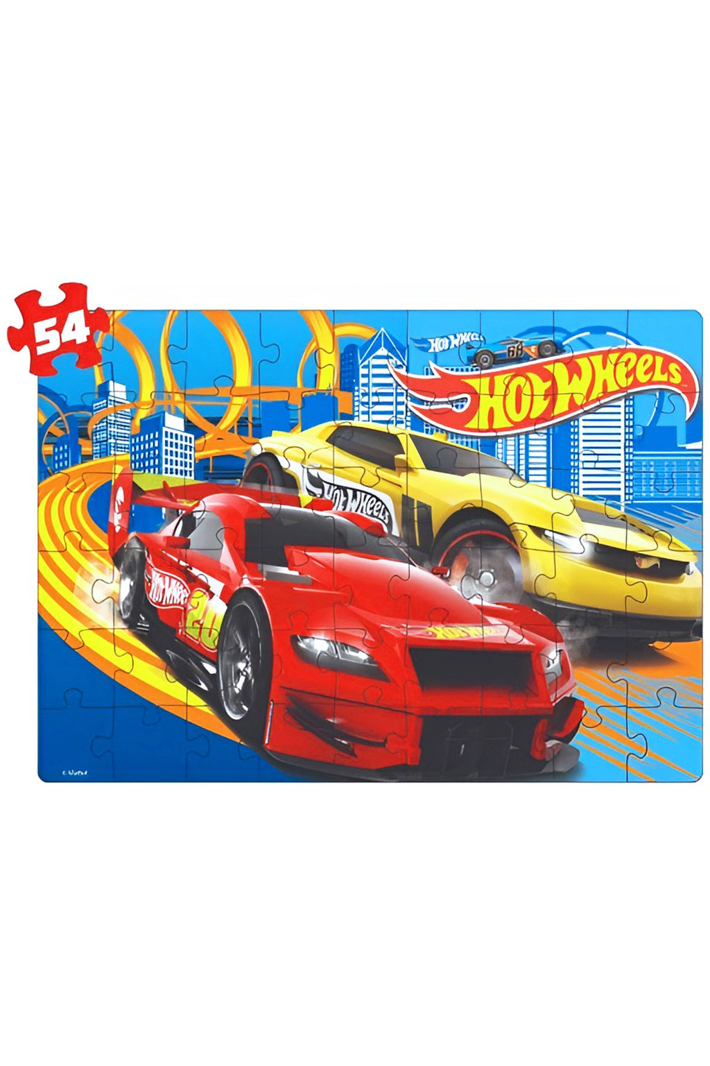 Diytoy Hot Wheels 2 in 1 Puzzle