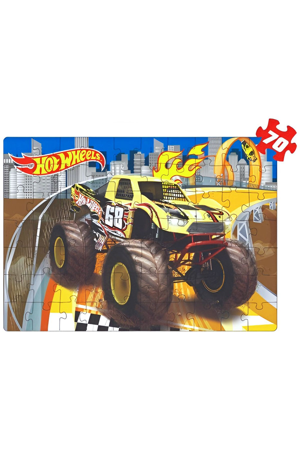 Diytoy Hot Wheels 2 in 1 Puzzle