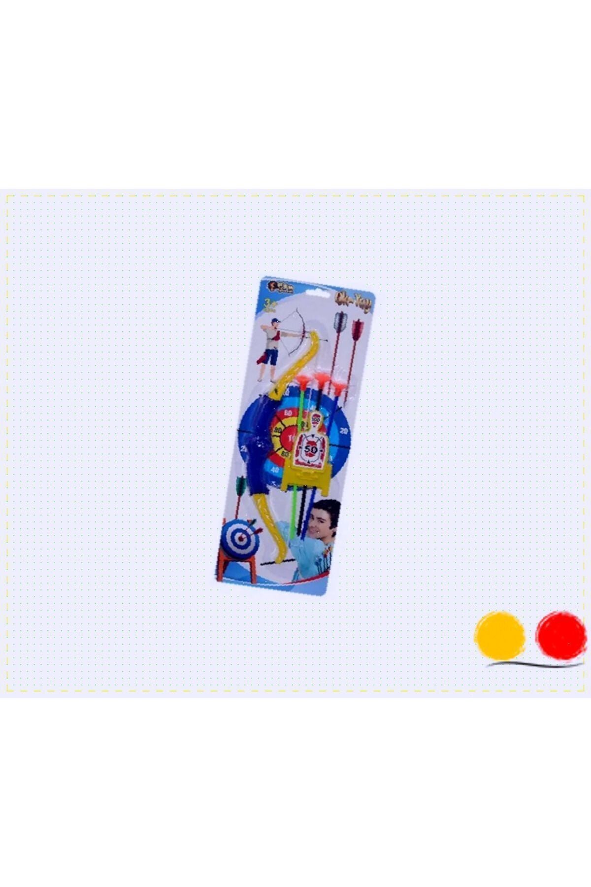 E3051 Kartela Ok Yay Set -can  Kız Erkek Cocuk Egitici Montessori Oyuncaklar Naturel