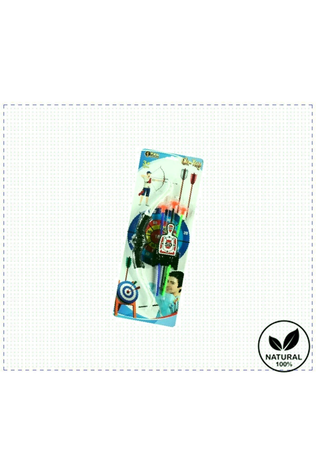 E3051 Kartela Ok Yay Set -can  Kız Erkek Cocuk Egitici Montessori Oyuncaklar Naturel