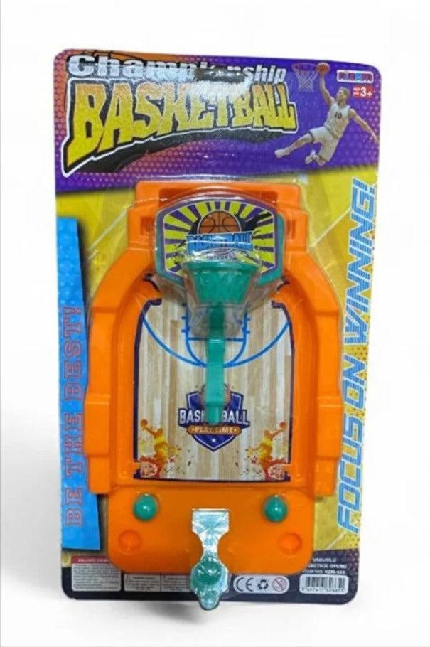 Mini Basketbol Şut Oyunu, Yaylı Fırlatmalı 24CM