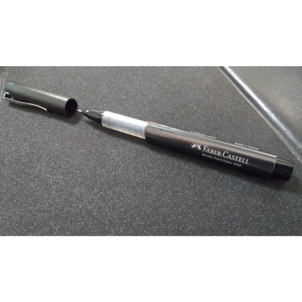Faber Castell 5405 0.5 mm Iğne Uçlu Needle Point Roller Pilot Kalem Siyah