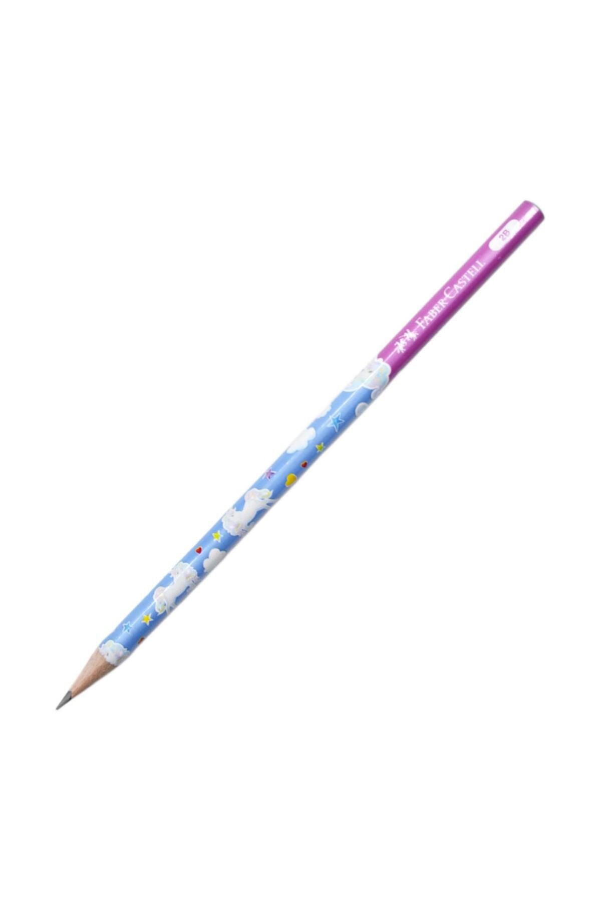 Faber-Castell Unicorn 2B Yuvarlak Kurşun Kalem