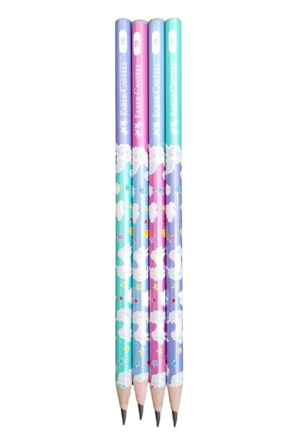 Faber-Castell Unicorn 2B Yuvarlak Kurşun Kalem