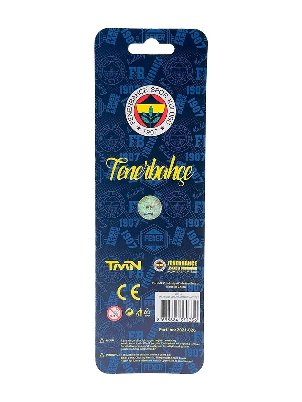 Fenerbahçe Lisanslı Versatil Kalem ve Yedek Uç Seti 0.7 mm – Okul ve Ofis Kırtasiye Ürünü, Fenerbahçe Logolu Taraftar