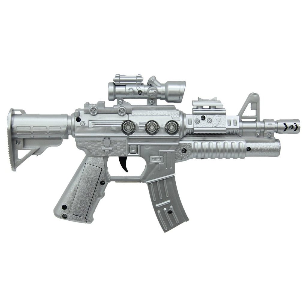 Flash Gun Işıklı Sesli Poşetli Tüfek