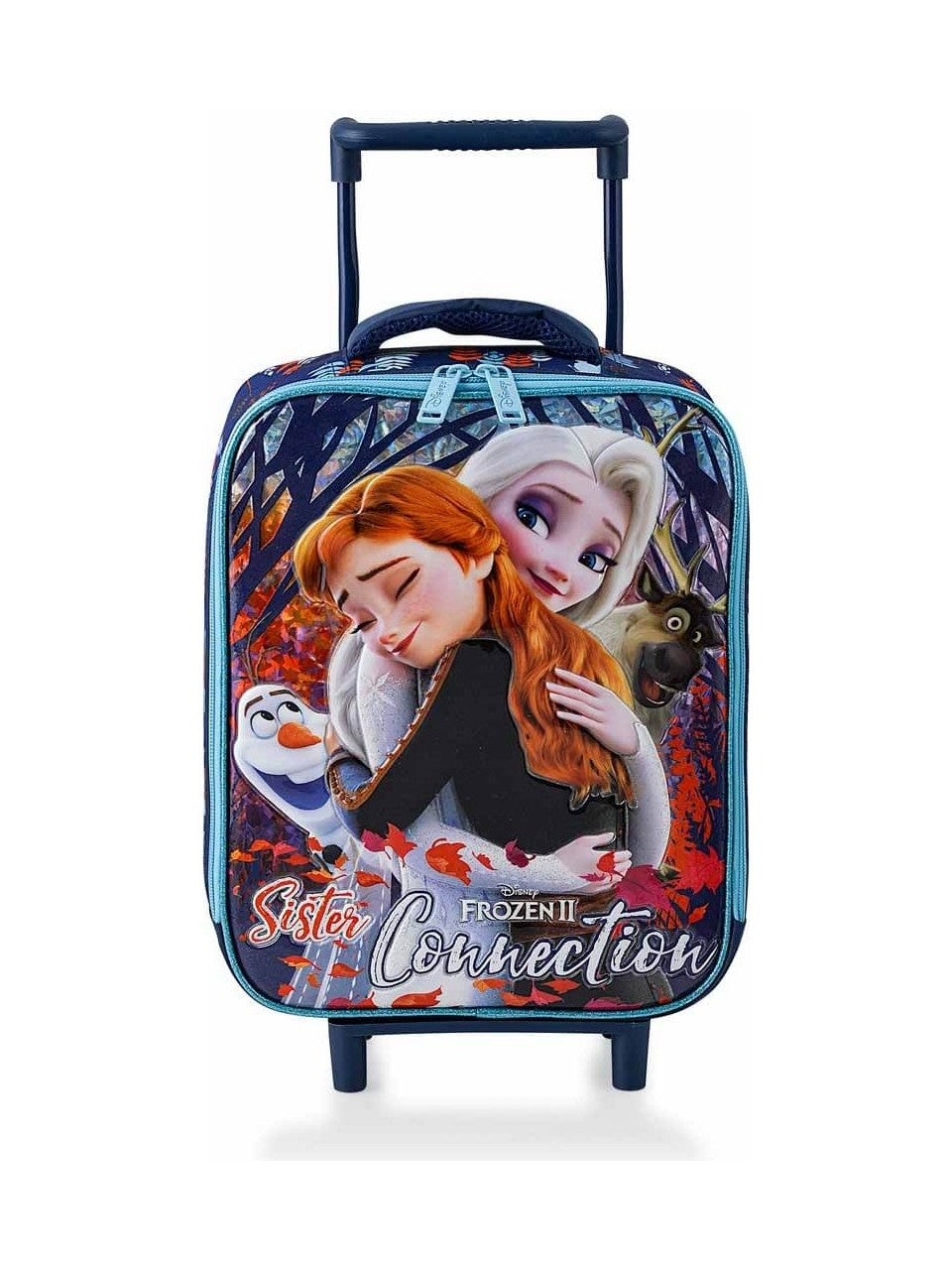 Frozen Çekçekli Anaokulu Çantası Sister Connection