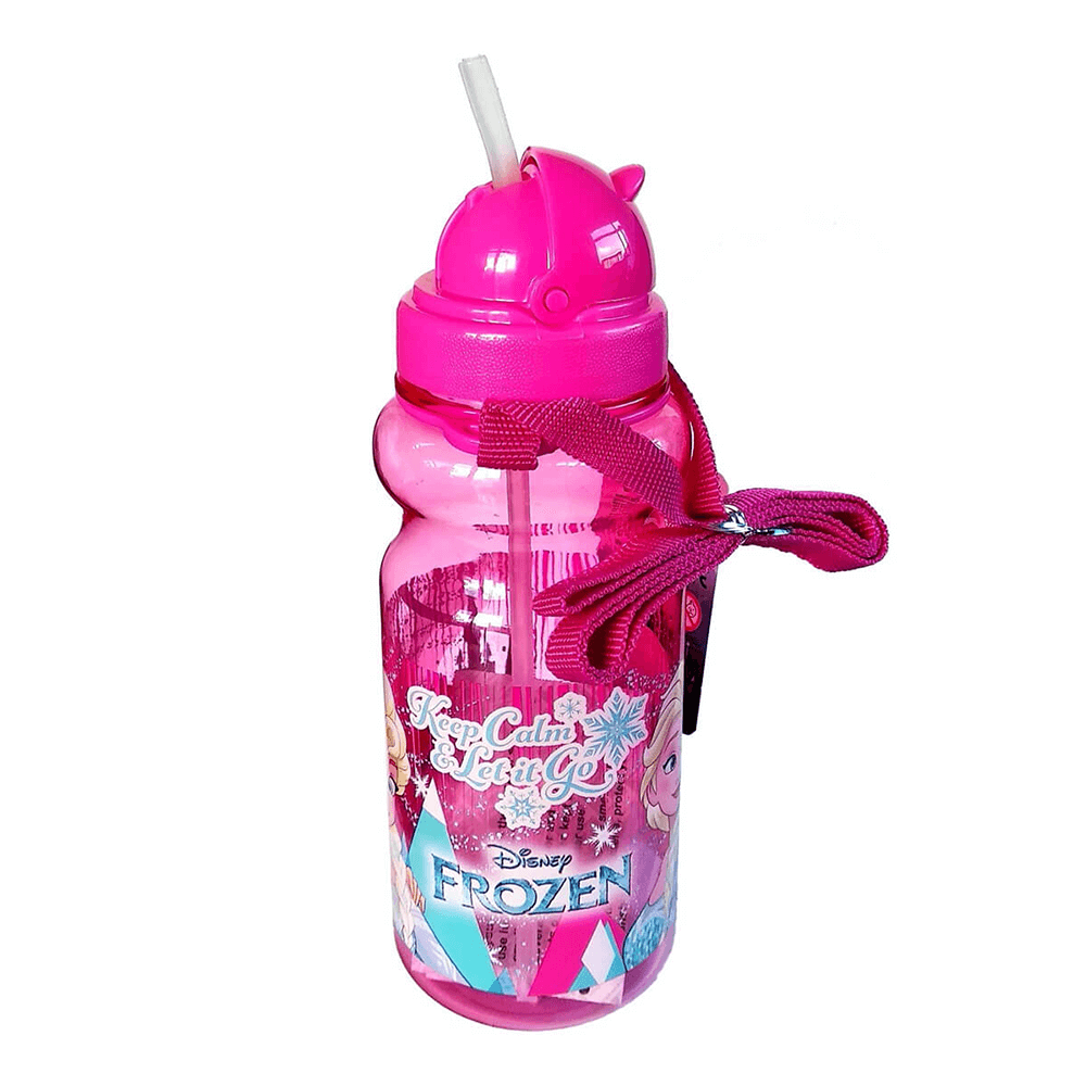 Frozen Pembe Şeffaf Matara 97829