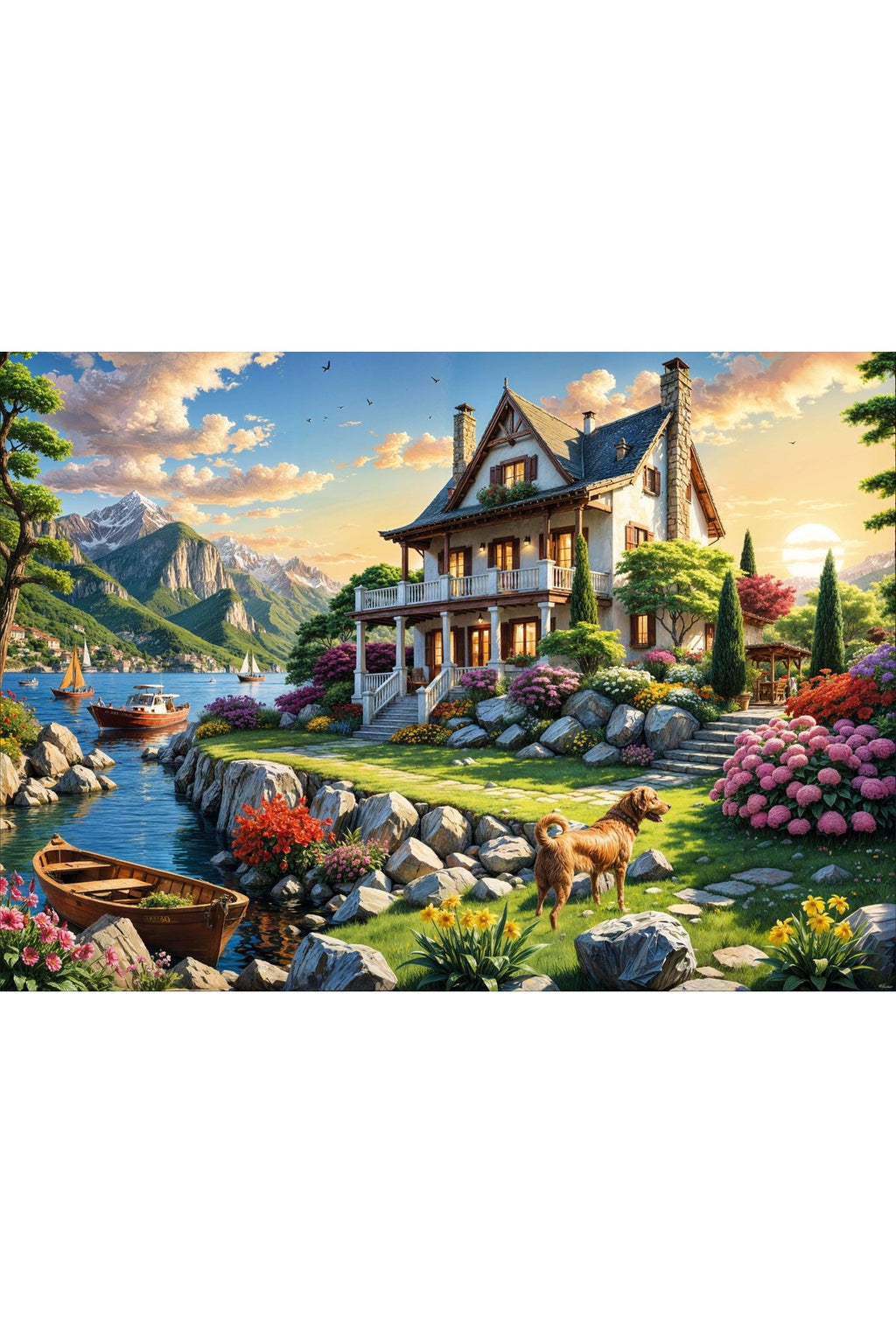 Gün Batımı Puzzle (1500 Parça ) 60×85 cm