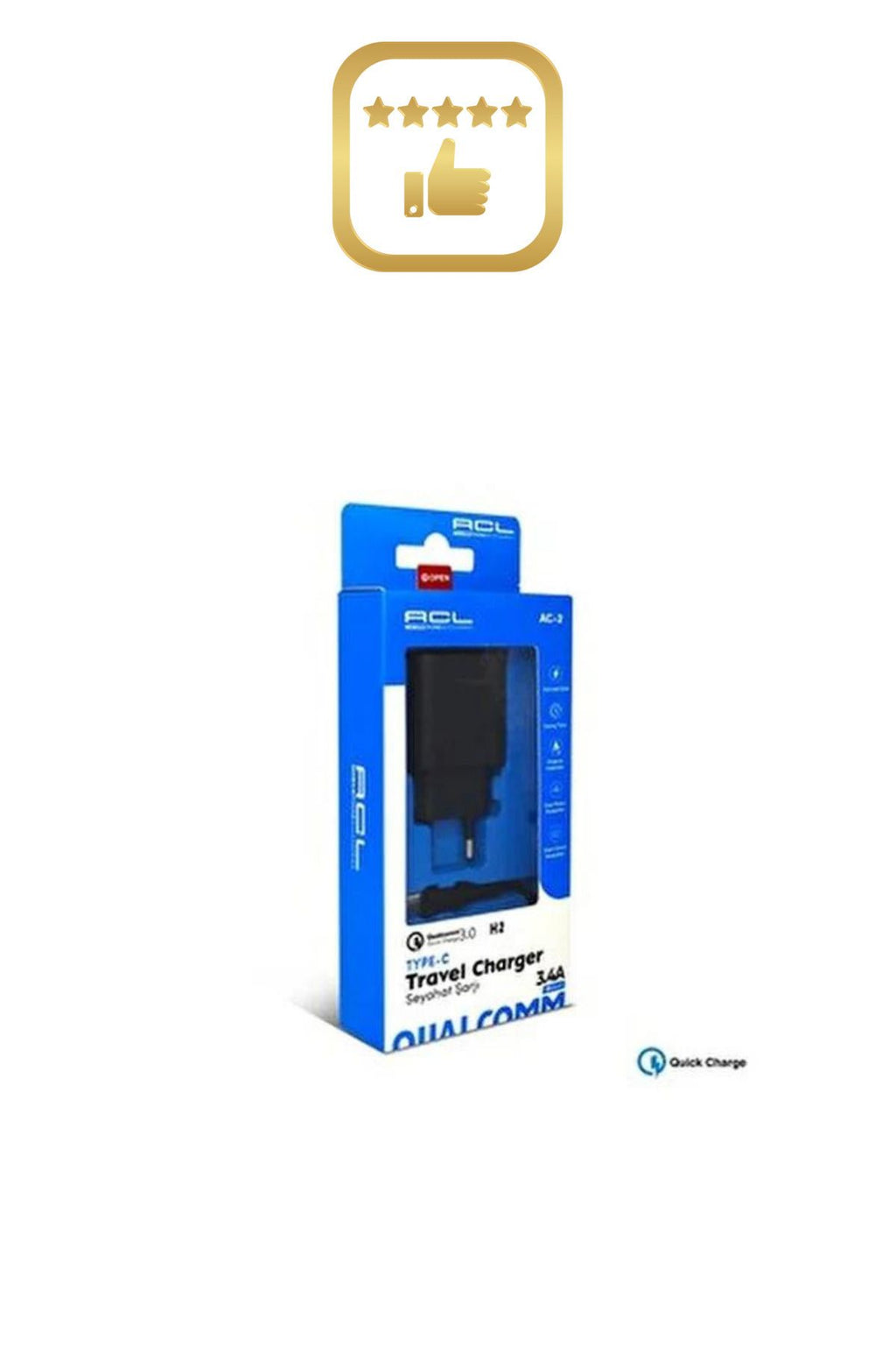 H1 Quick Charge 3.4a 18 Watt Mıcro Seyahat Şarj Aleti