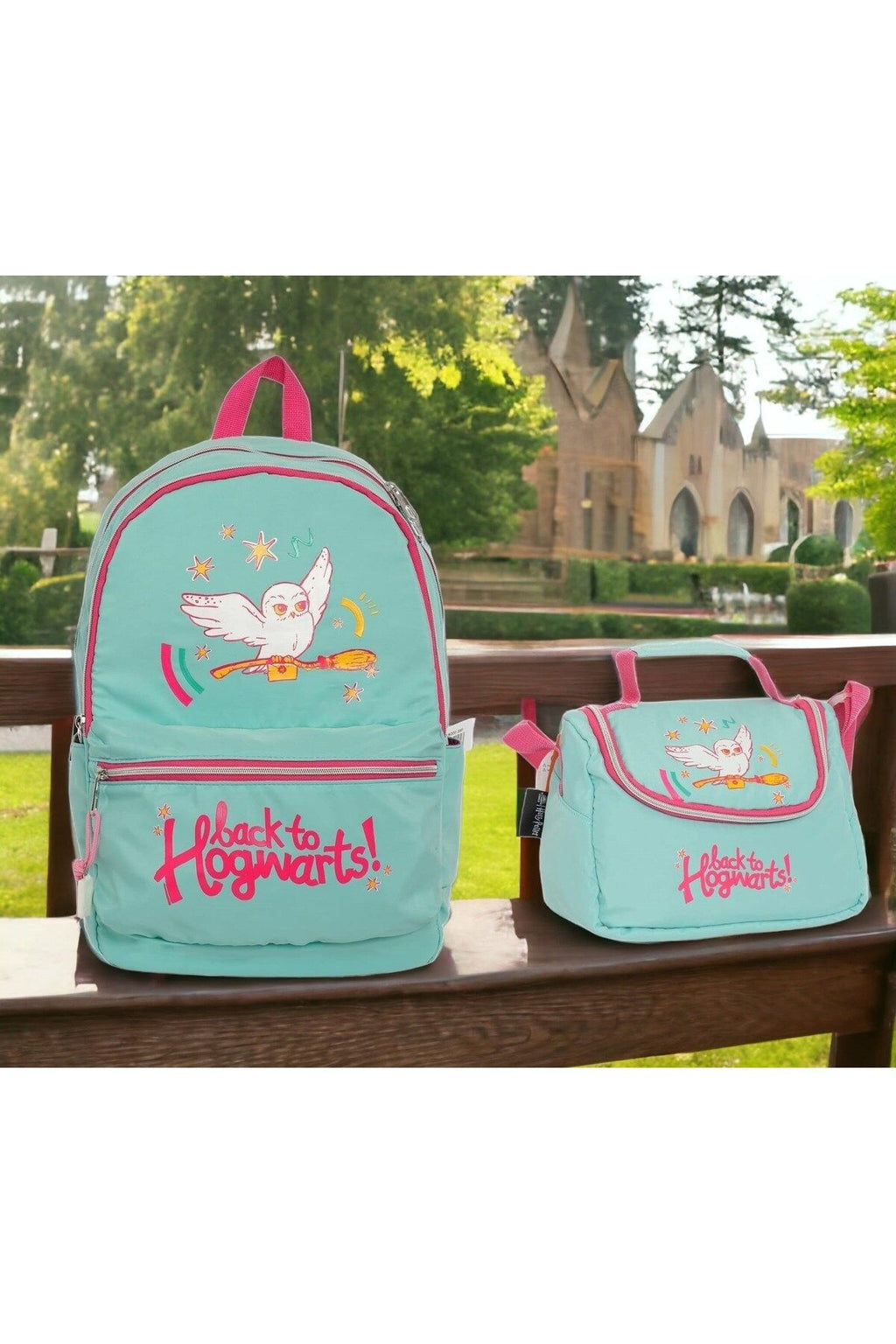 Harry Potter Hogwarts Academy Okul Çantası ve Beslenme Çantası(Lisanslı)