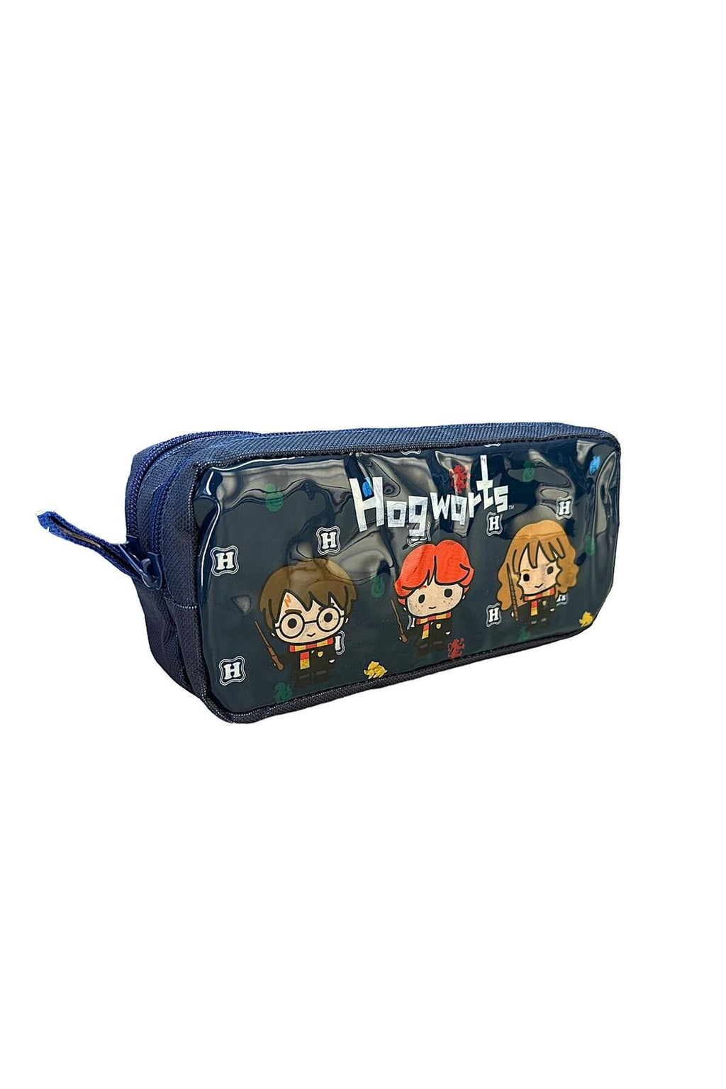 Harry Potter Lacivert Lisanslı Çift Bölmeli Kalemlik 2236