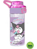 Kuromi Şeffaf Akrilik Matara 500ML 3421