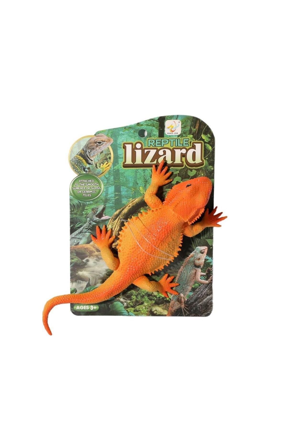 HJ058-1 PVC Vantuzlu Duvar Kertenkelesi -Birliktoys 1 Gram Kız Erkek Çocuk Oyuncakları Eğitici Oyunc