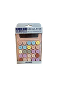 HM1823 8 HANE RENKLİ YUVARLAK TUŞLU PASTEL M HESAP MAKİNESİ