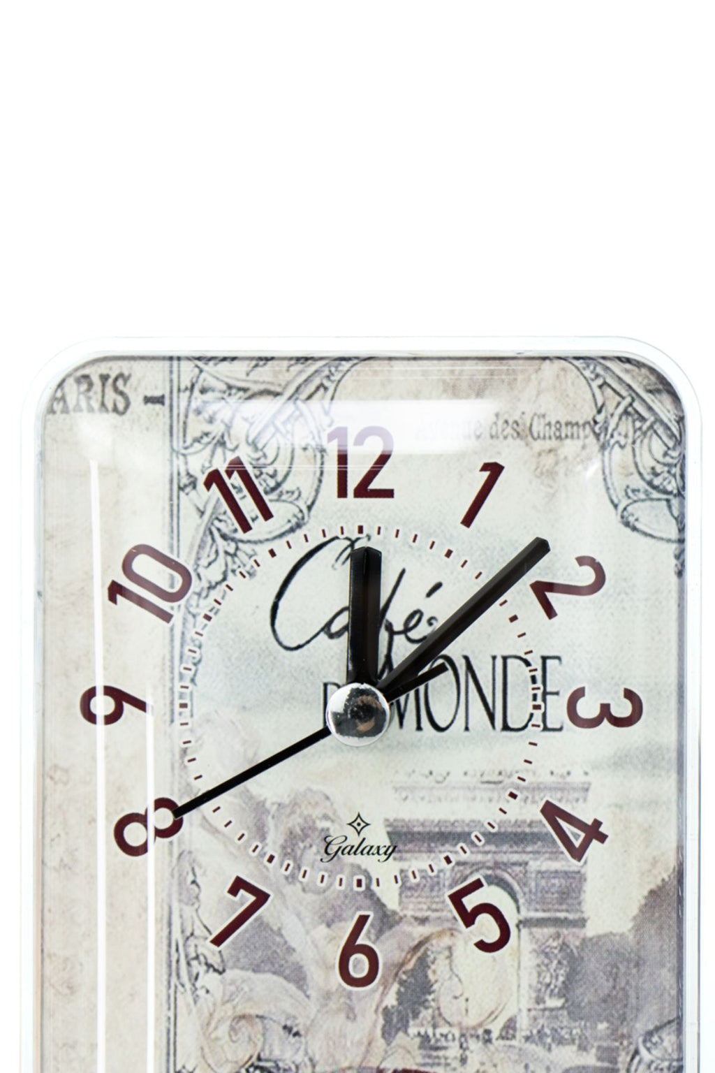 Home Magnet Saat Mıknatıslı 10*18 cm Alaçatı Bisiklet Temalı Buzdolabı Masa ve Duvar Saati