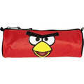 Angry Birds Lisanslı Kırmızı Tek Bölmeli Kalem Çantası , Kalemlik, Kalem Kutusu