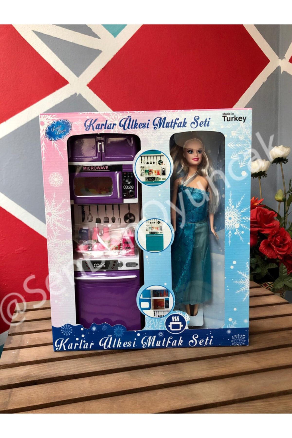 Karlar Ülkesi Bulaşık Makinası Bebekli