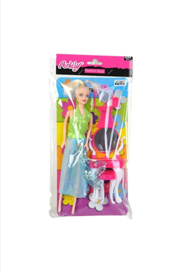 Karlar Ülkesi Fashion Style Makyaj Masalı Model Bebek 28CM
