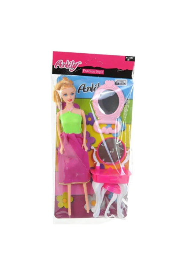 Karlar Ülkesi Fashion Style Makyaj Masalı Model Bebek 28CM