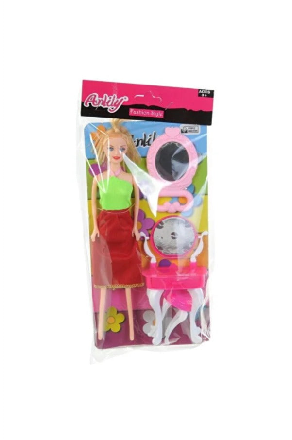Karlar Ülkesi Fashion Style Makyaj Masalı Model Bebek 28CM