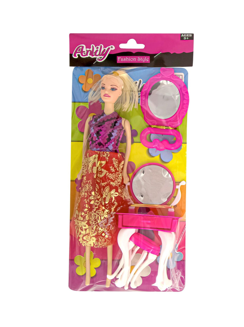 Karlar Ülkesi Fashion Style Makyaj Masalı Model Bebek 28CM