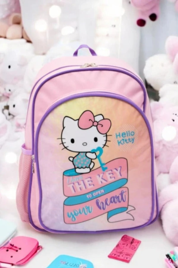 Hello Kitty İlkokul Çantaları, Karakter Desenli Kız Çocuk Okul Çantası