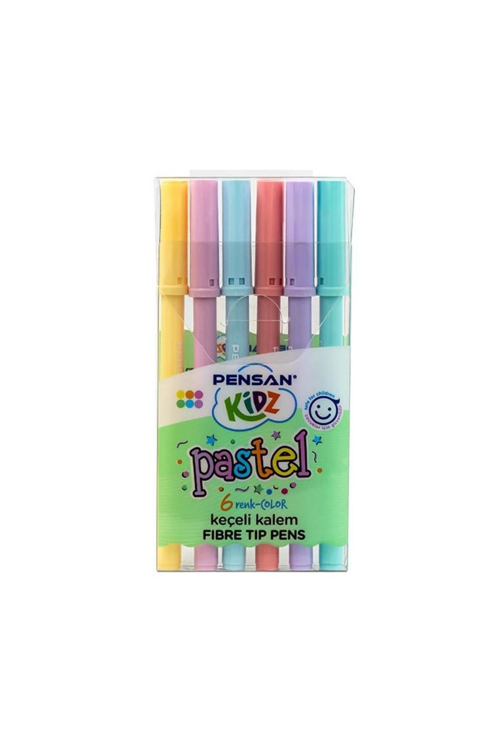 Keçeli Kalem 6 Lı Pastel Renkler Pastel Keçeli Kalem 1 Paket