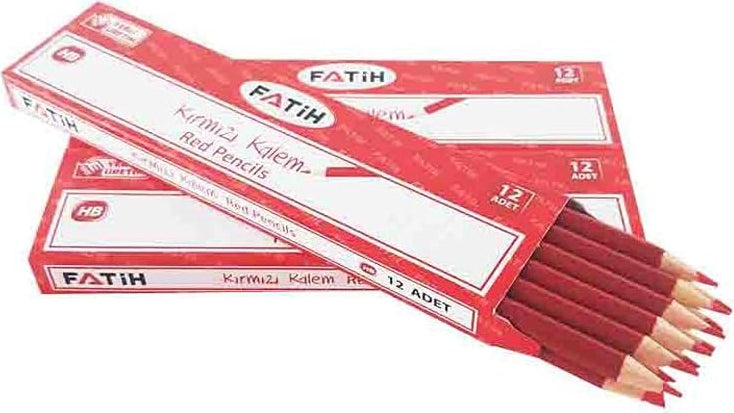Fatih Kırmızı Kalem 12 Adet