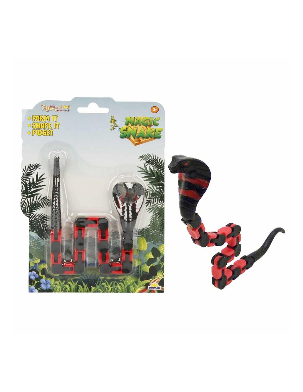 4133 Funmix Bükülebilen Yılan Figürü