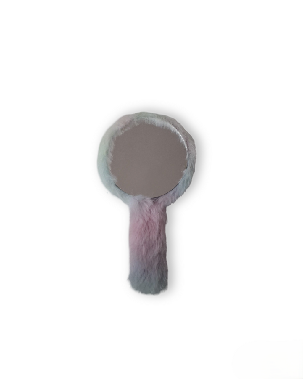 Küçük El Peluş Makyaj Aynası