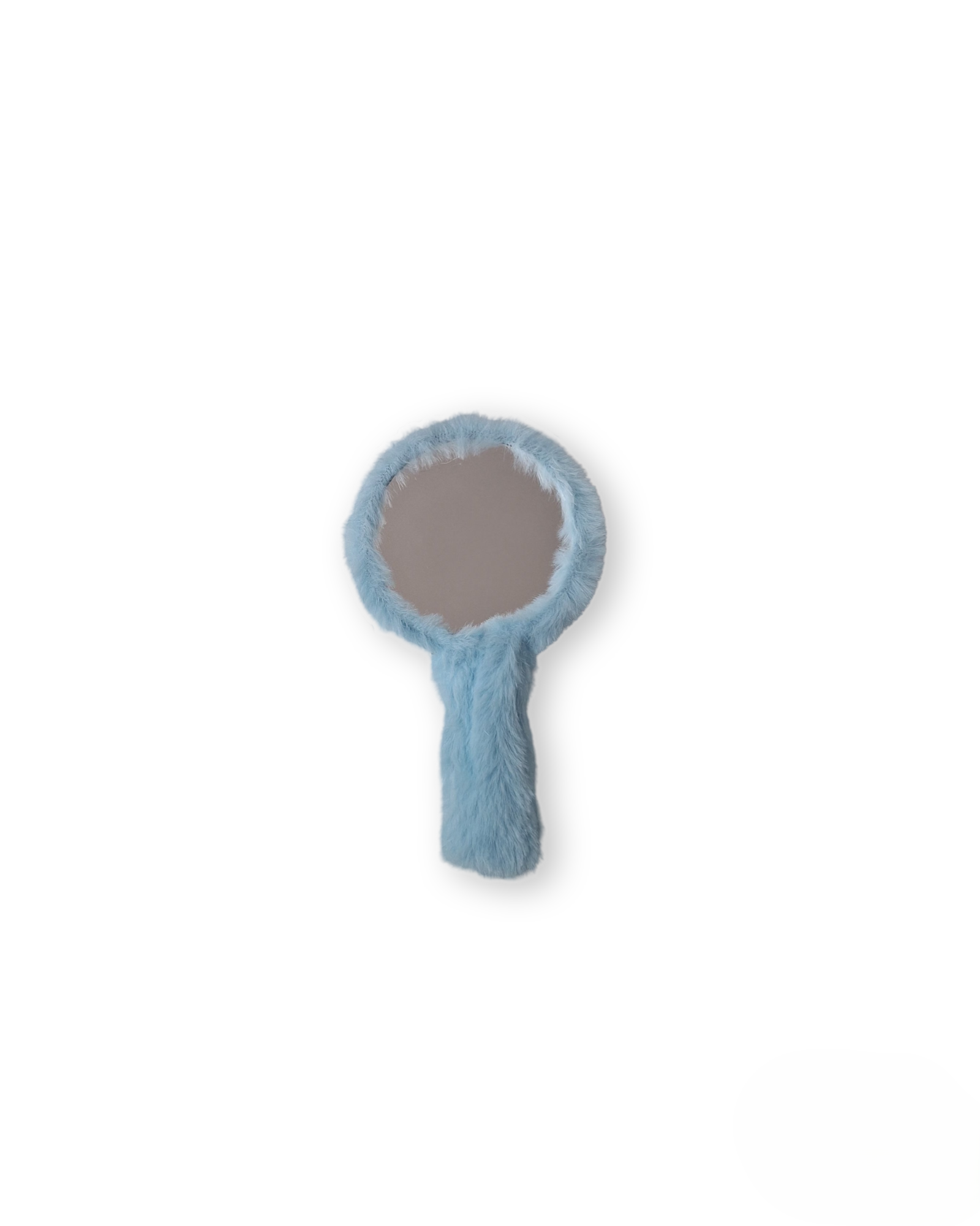 Küçük El Peluş Makyaj Aynası