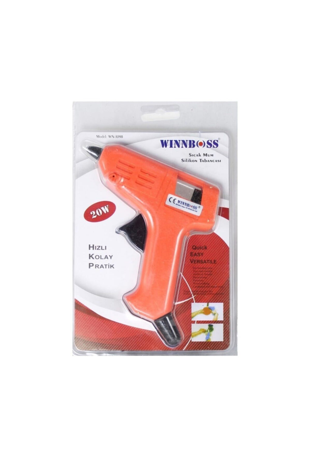 Küçük Silikon Tabanca 20w 1022