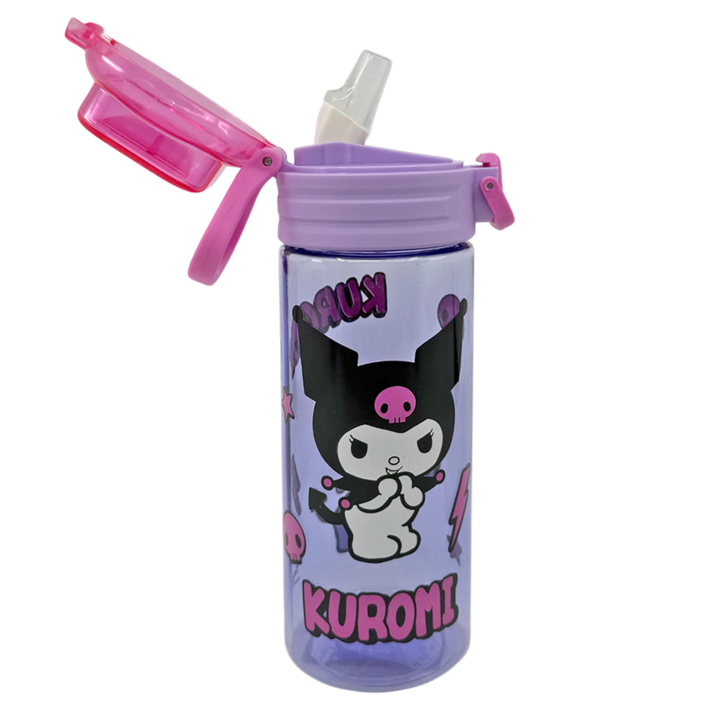 Kuromi Şeffaf Akrilik Matara 500ML 3417
