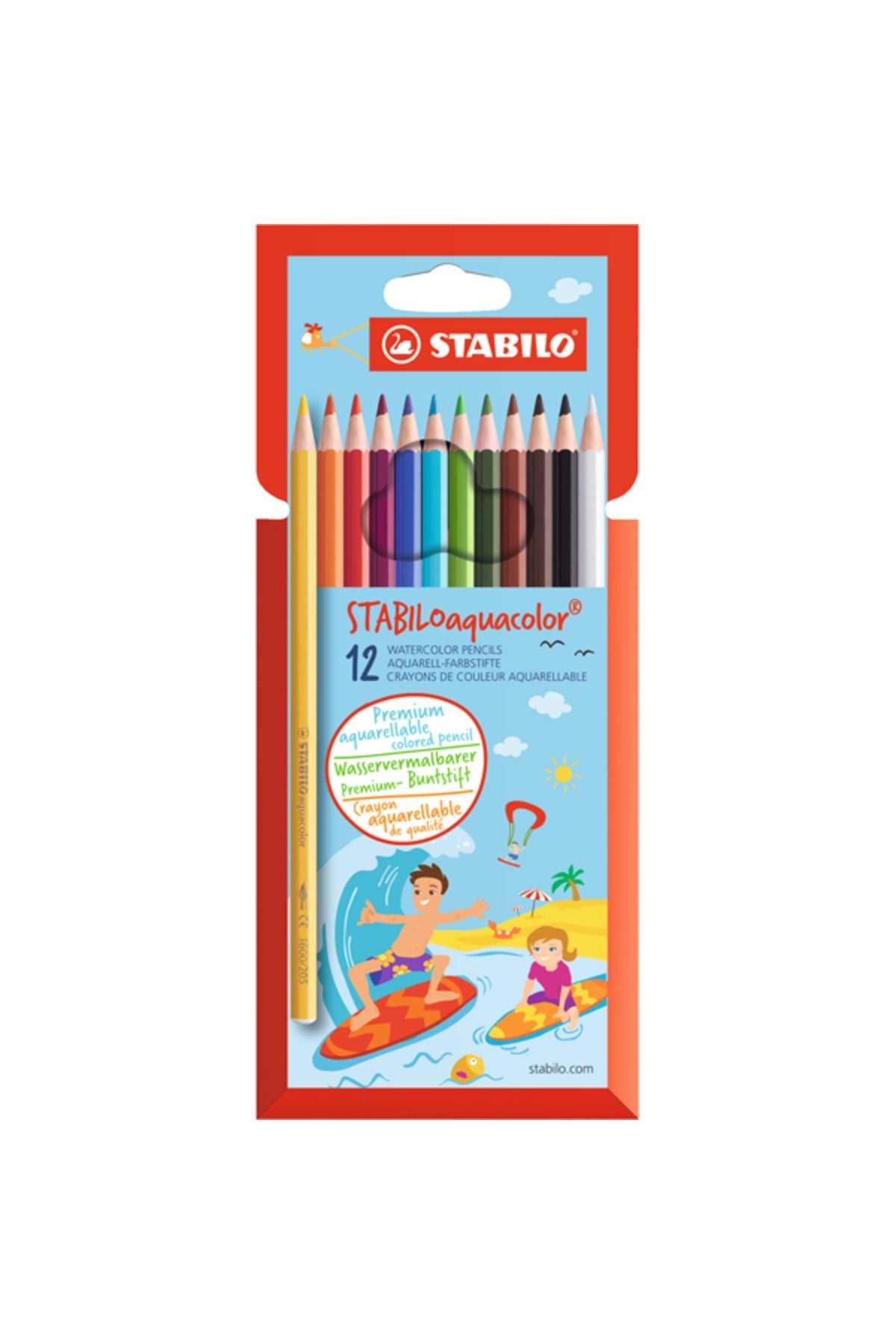 Kuru Boya Aquacolor 12 Renk 1612-6