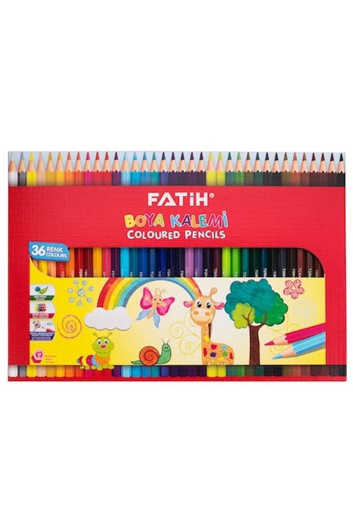 Kuru Boya Karton Kutu Tam Boy 36 Renk 33245