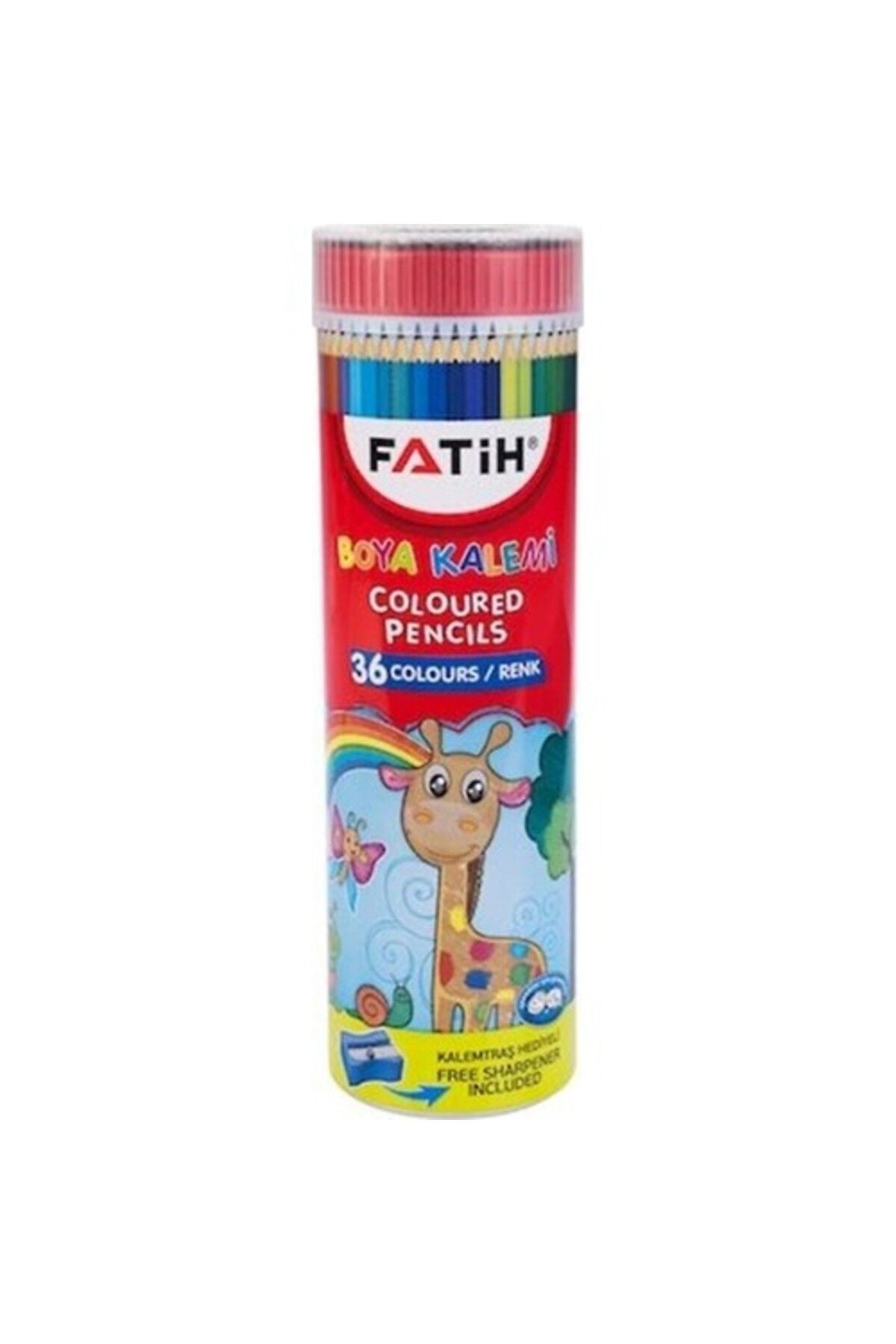 KURUBOYA FATİH 36 RENK TENEKE KUTU