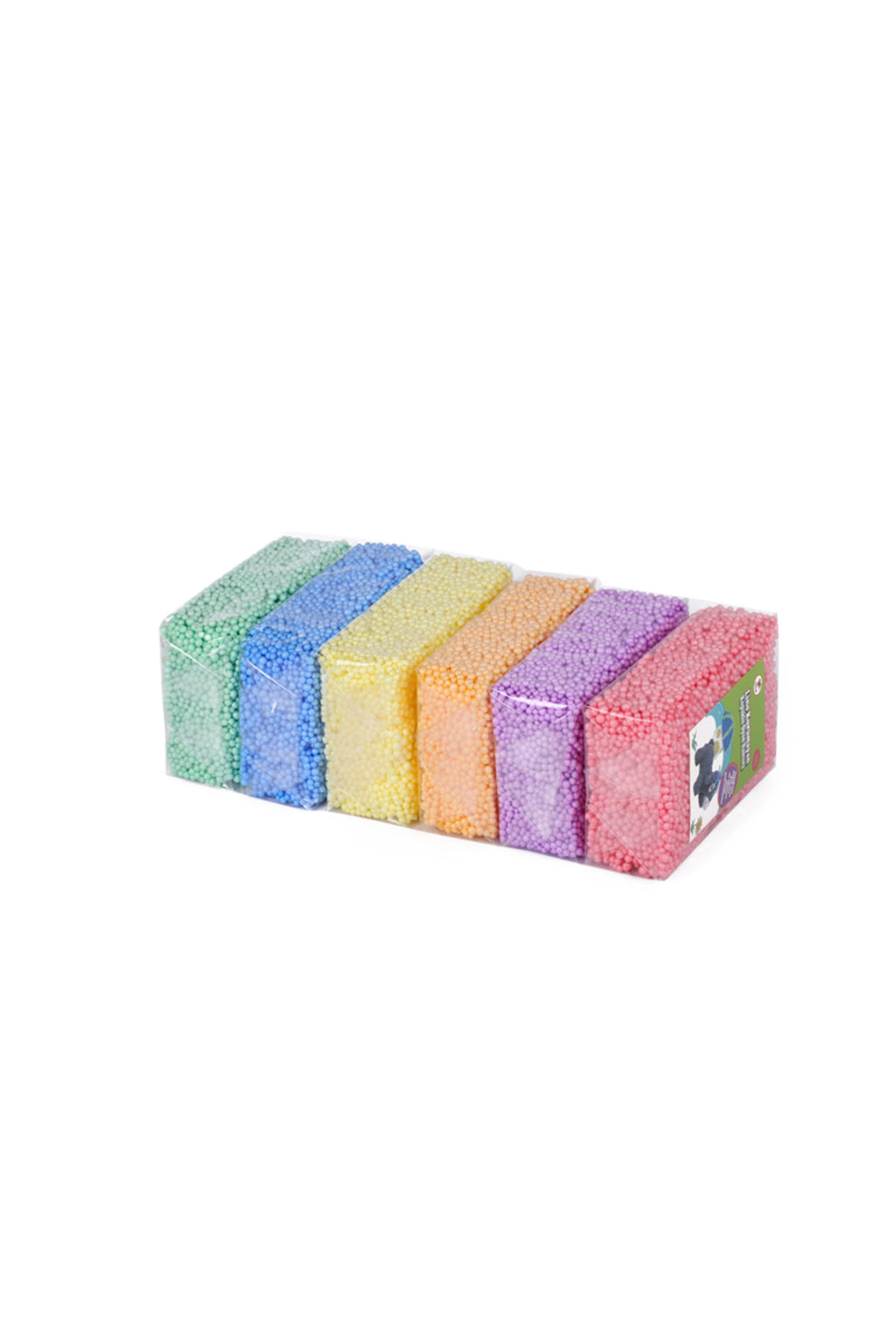 Kurumayan Köpüklü Oyun Hamuru 10gr PVC Kutu 6'lı