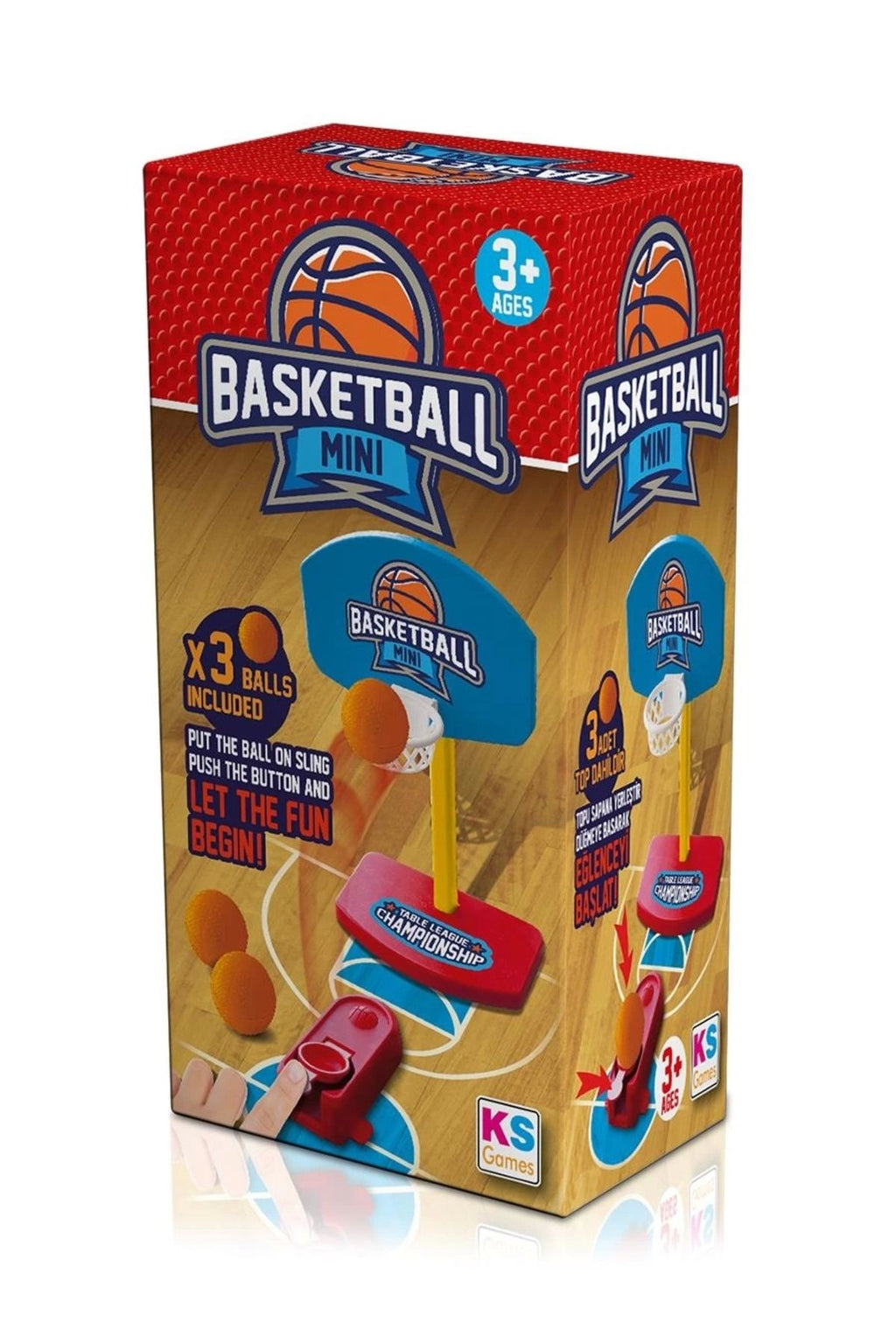 Kutulu Mini Basketbol Oyunu Beceri Oyunu