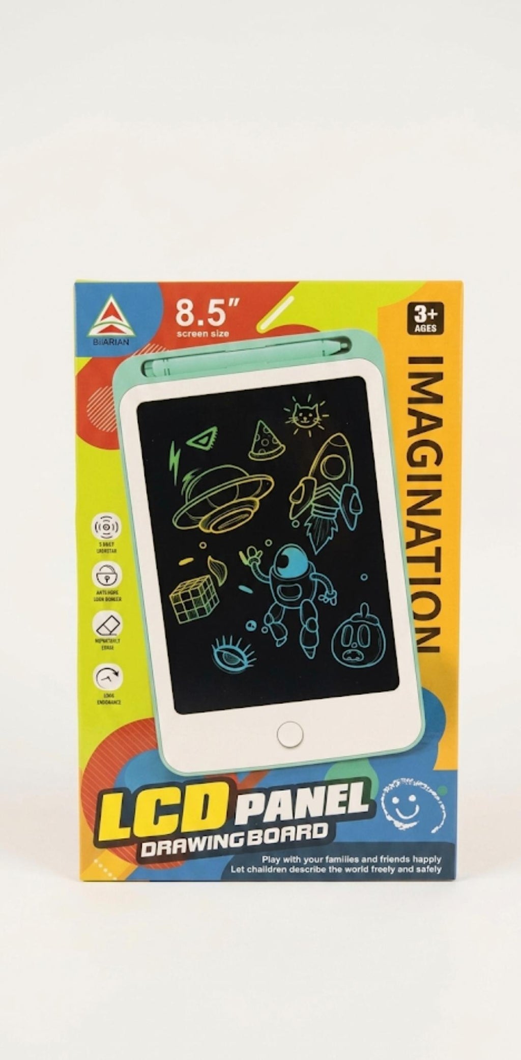 Lcd Mavi Dijital Çizim Tableti 10 Inç