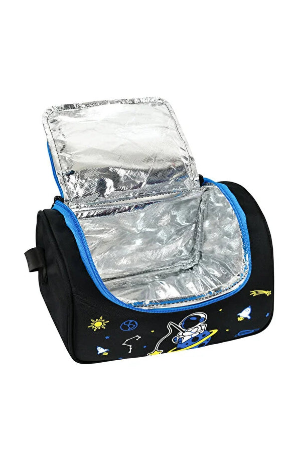 Lisanslı Astronot Desenli Beslenme Çantası