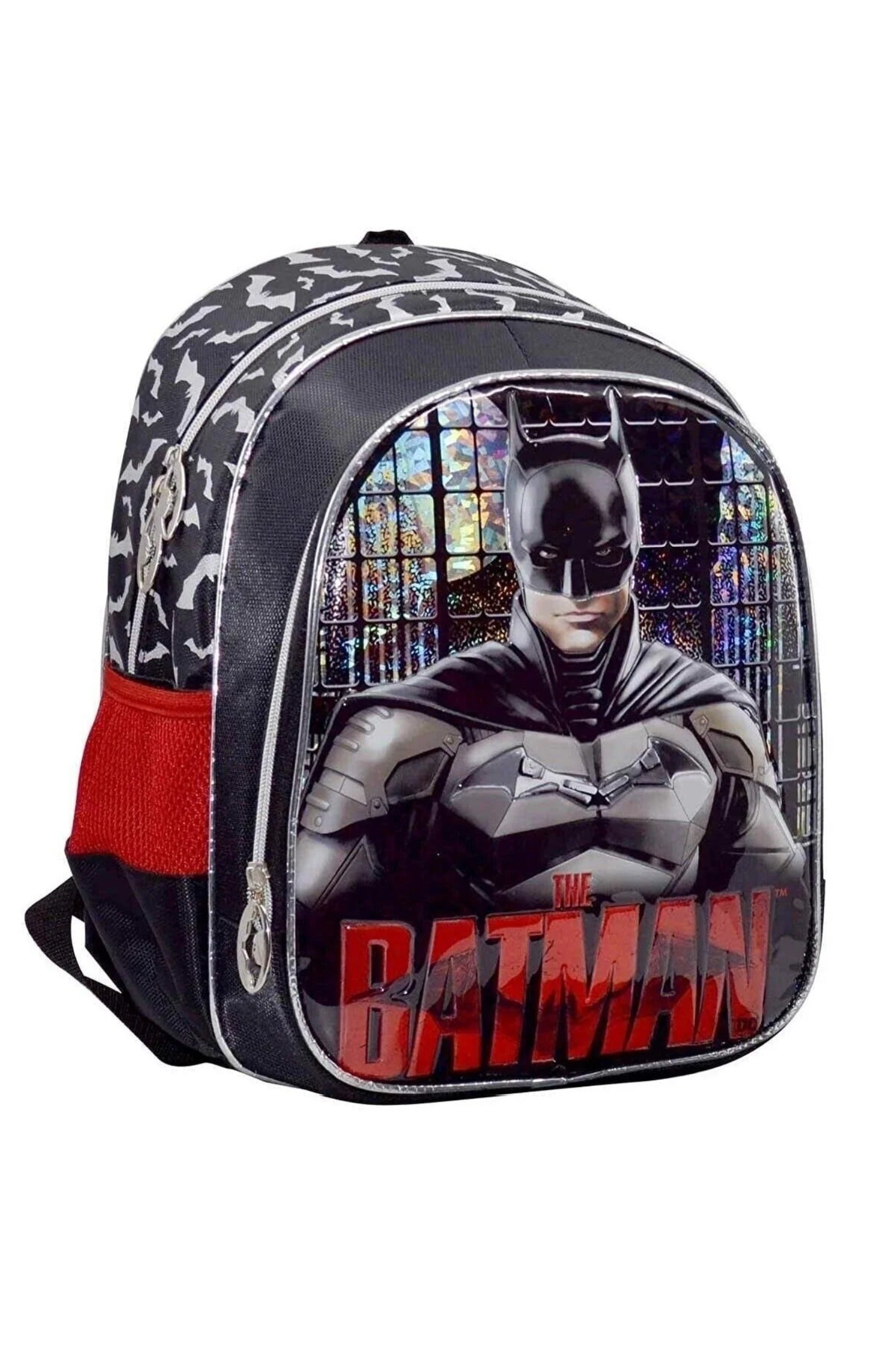 Lisanslı Batman İlkokul Çantaları, Erkek Çocuk Okul Çantası, Süper Kahraman Karakterli