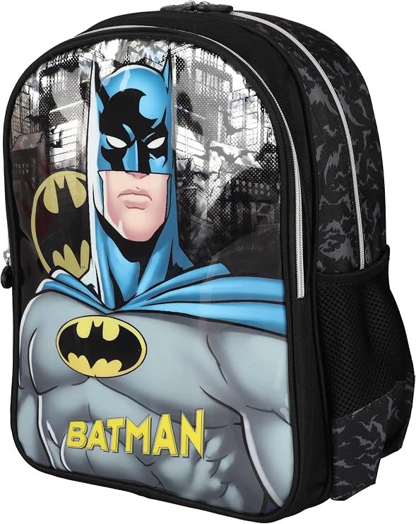 Lisanslı Batman İlkokul Çantaları, Erkek Çocuk Okul Çantası, Süper Kahraman Karakterli