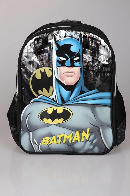 Lisanslı Batman İlkokul Çantaları, Erkek Çocuk Okul Çantası, Süper Kahraman Karakterli